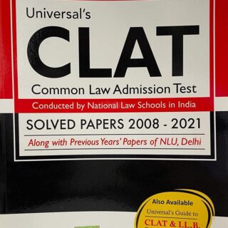 Lexis Nexiss CLAT Solved Papers By Universal 12th Edition 2022