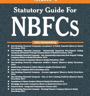 Statutory Guide For NBFCs / 26th Edition 2022 {Taxmann} / 9789393656056