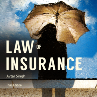 EBC’s Law of Insurance by Avtar Singh – 3rd Edition 2017, Reprinted 2020