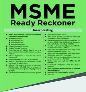 Taxmann’s MSME Ready Reckoner – 2nd Edition July 2021