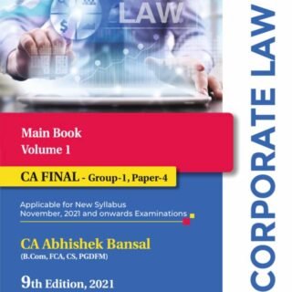 Commercial’s Corporate Law & Allied / Economic Laws Main Book by Abhishek Bansal for Nov 2021