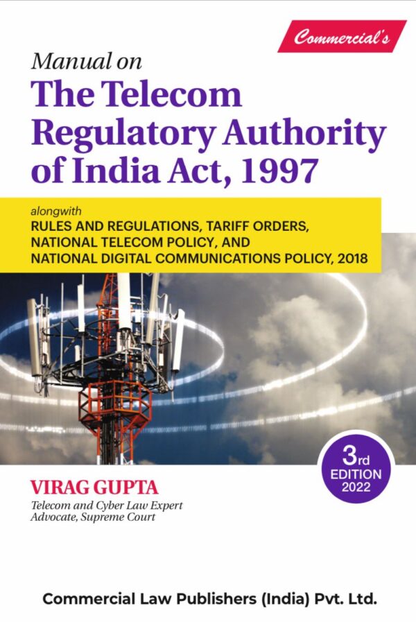 Commercial Manual on The Telecom Regulatory Authority of India Act