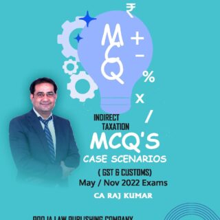 Pooja Law House CA Final Indirect Taxation MCQs And Case Scenarios New Syllabus