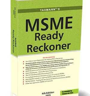 Taxmann Micro Small & Medium Enterprises (MSME) Ready Reckoner Edition May 2023